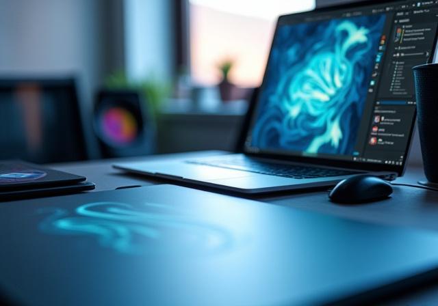 Professionelle digitale Kalligraphie-Software Ansicht