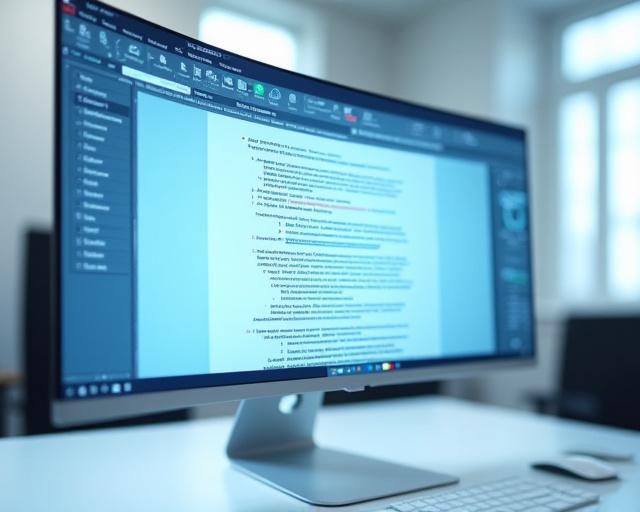 Benutzeroberfläche des PDF Master Editors bei der Bearbeitung eines rechtlichen Dokuments